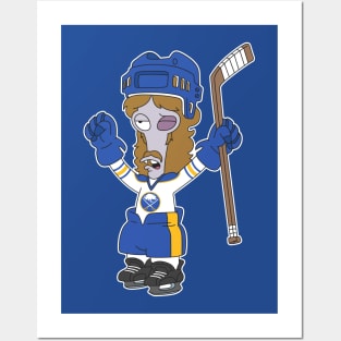 Roger Buffalo Hockey Posters and Art